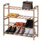 Bamboo Storage Shoe Rack, Free Standing Shoe Organizer Storage Rack